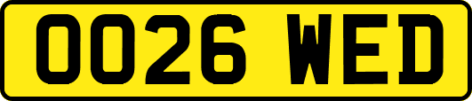 OO26WED