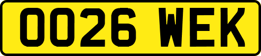 OO26WEK