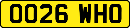 OO26WHO