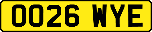 OO26WYE