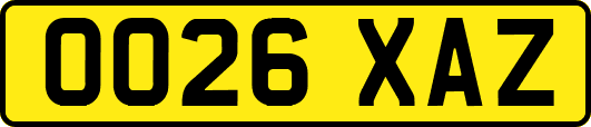 OO26XAZ