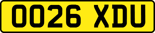 OO26XDU