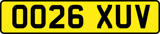 OO26XUV