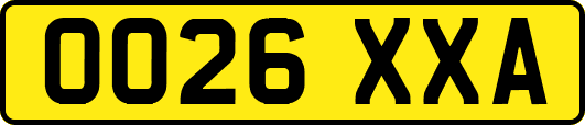 OO26XXA