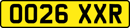 OO26XXR