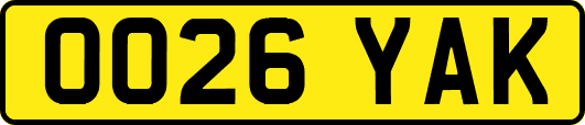 OO26YAK