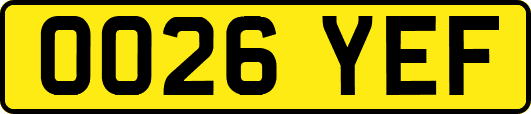 OO26YEF