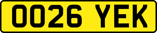 OO26YEK