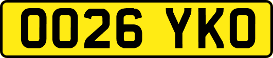 OO26YKO