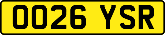 OO26YSR