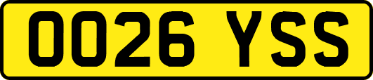 OO26YSS