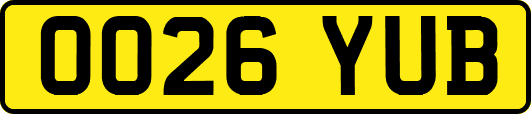 OO26YUB