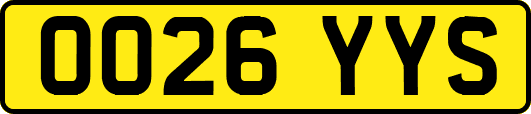 OO26YYS