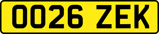 OO26ZEK