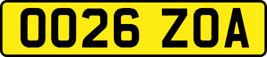 OO26ZOA