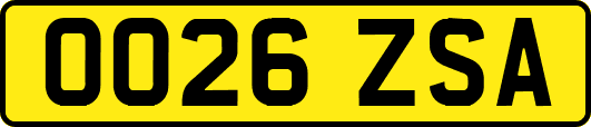 OO26ZSA