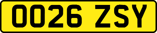 OO26ZSY