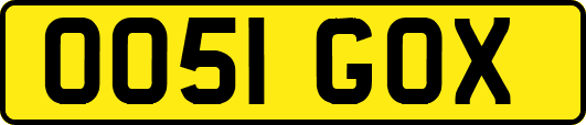 OO51GOX