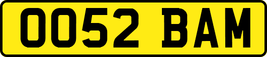 OO52BAM