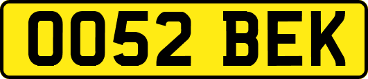 OO52BEK