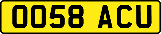 OO58ACU