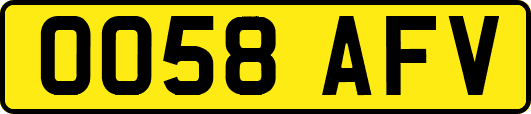 OO58AFV