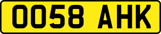 OO58AHK