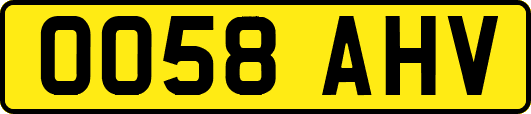 OO58AHV