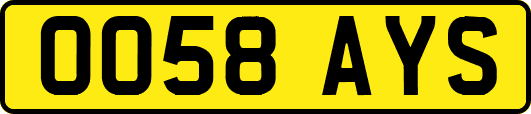 OO58AYS