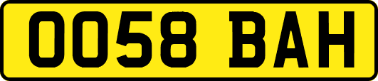 OO58BAH