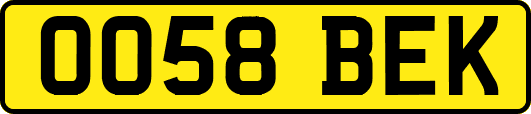 OO58BEK