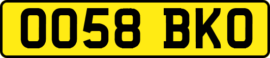 OO58BKO