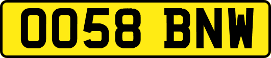 OO58BNW