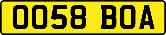 OO58BOA