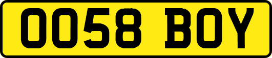 OO58BOY
