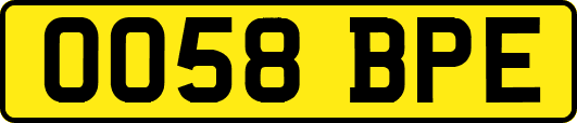 OO58BPE