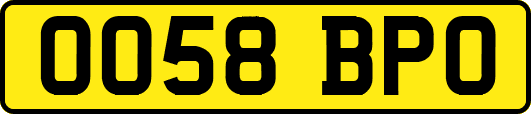 OO58BPO