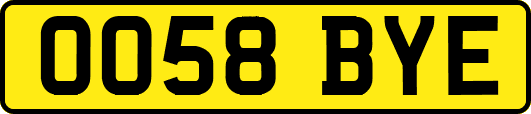 OO58BYE