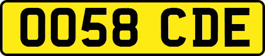 OO58CDE