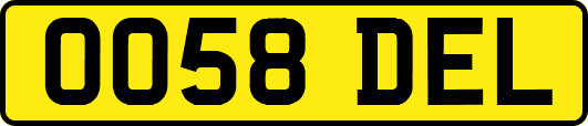 OO58DEL
