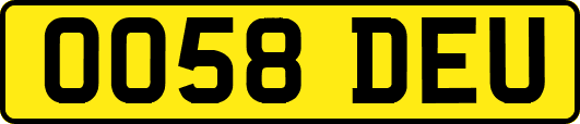 OO58DEU