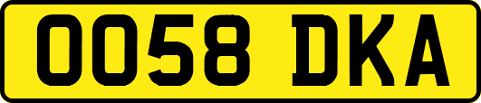 OO58DKA