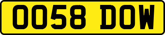 OO58DOW