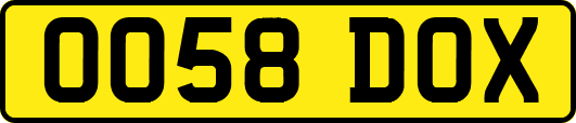 OO58DOX