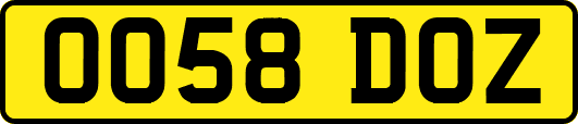 OO58DOZ