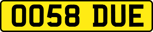 OO58DUE