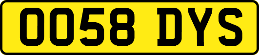 OO58DYS
