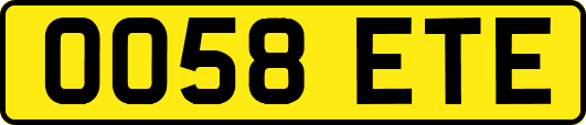 OO58ETE