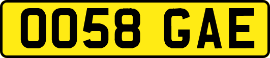 OO58GAE