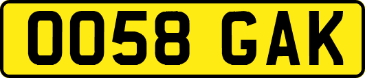 OO58GAK
